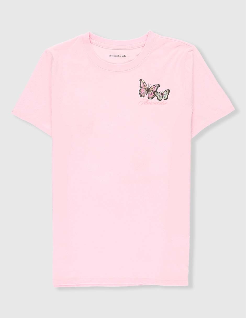 Playera Kids manga corta para niña