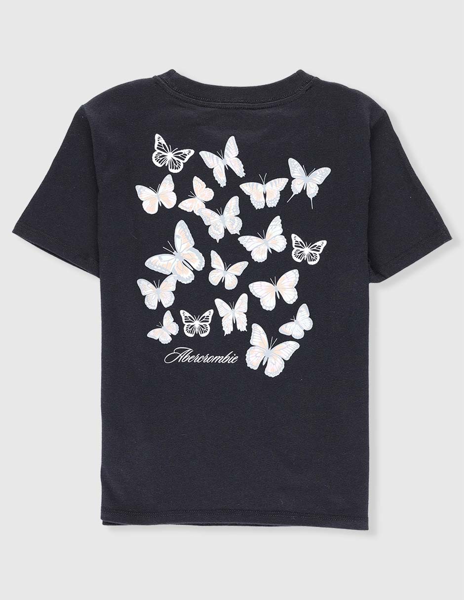 Playera Kids manga corta para niña