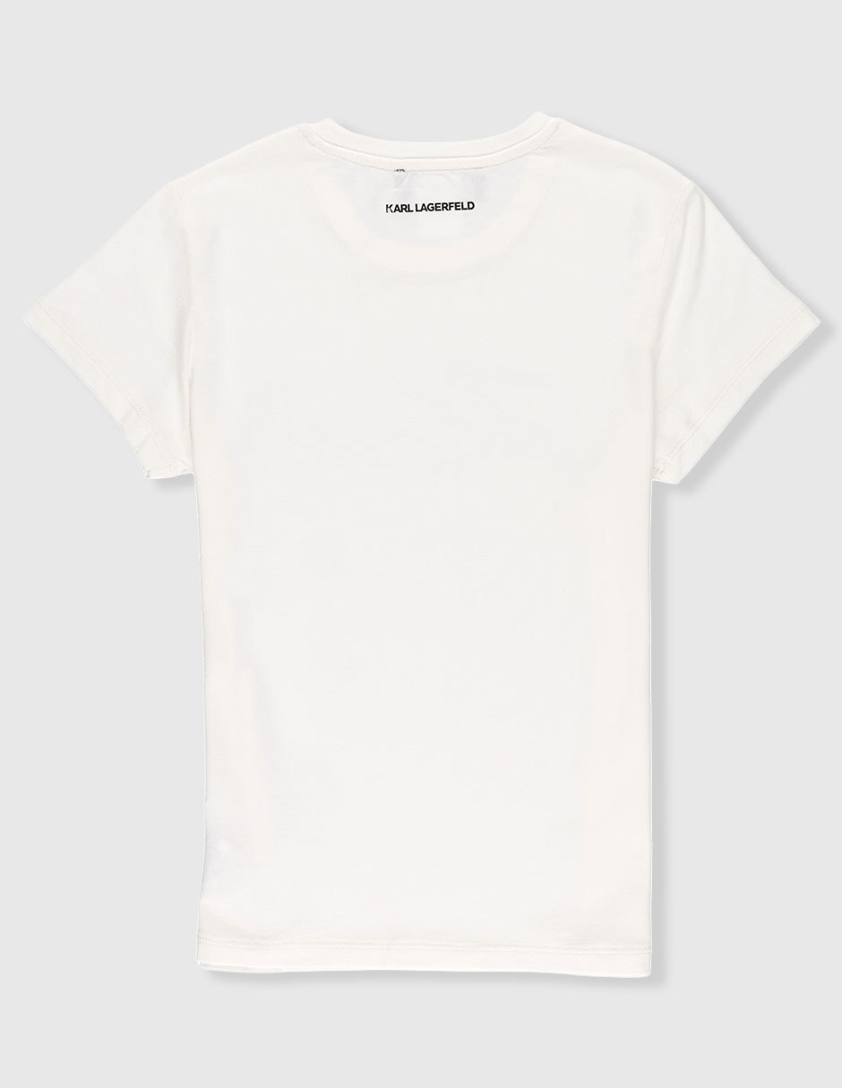 Playera manga corta para niña
