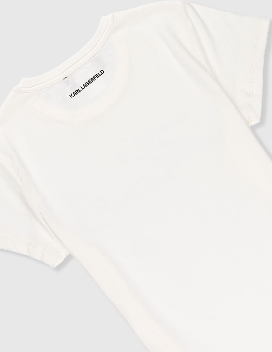 Playera manga corta para niña