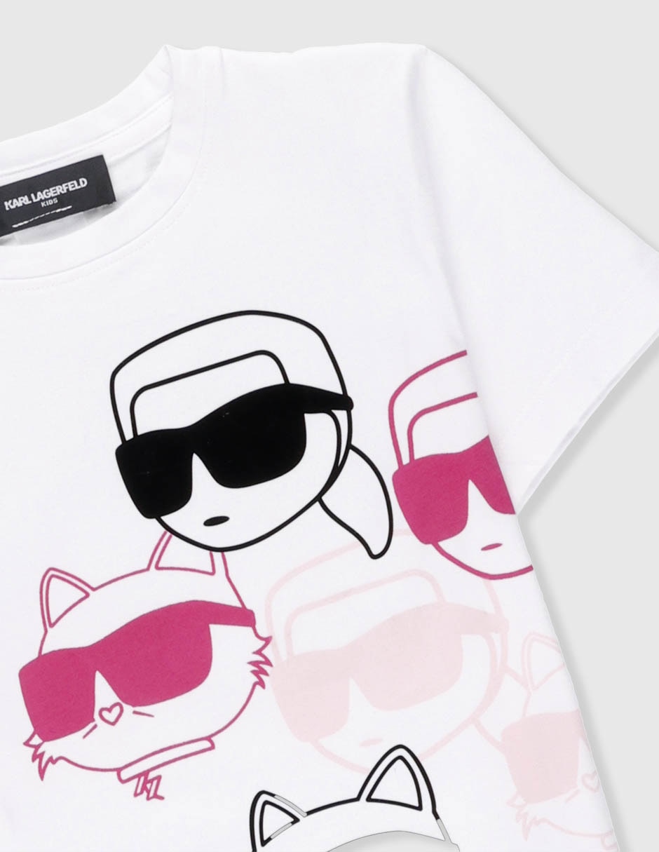 PLAYERA KARL LAGERFELD PARIS Z30943 NIN