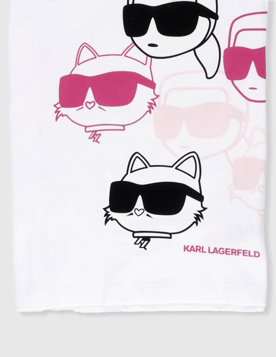 PLAYERA KARL LAGERFELD PARIS Z30943 NIN