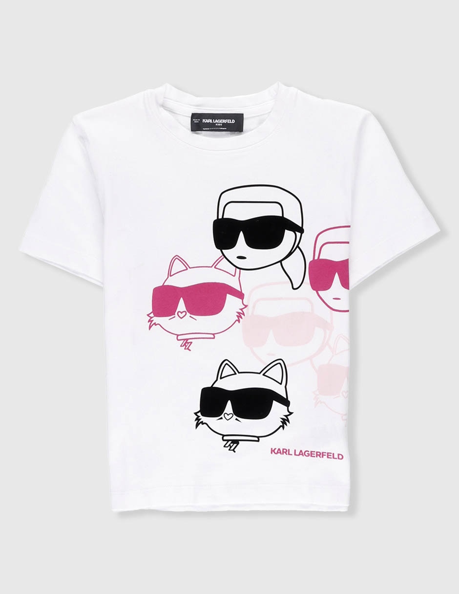 PLAYERA KARL LAGERFELD PARIS Z30943 NIN