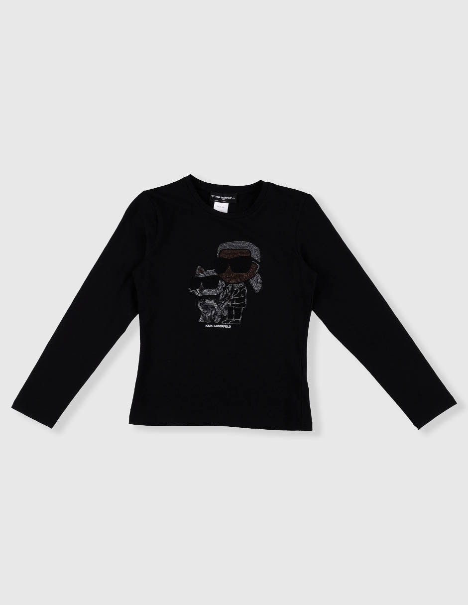 Playera karl lagerfeld paris para niña