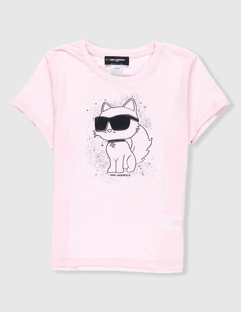 Playera manga corta para niña Playera manga corta para niña