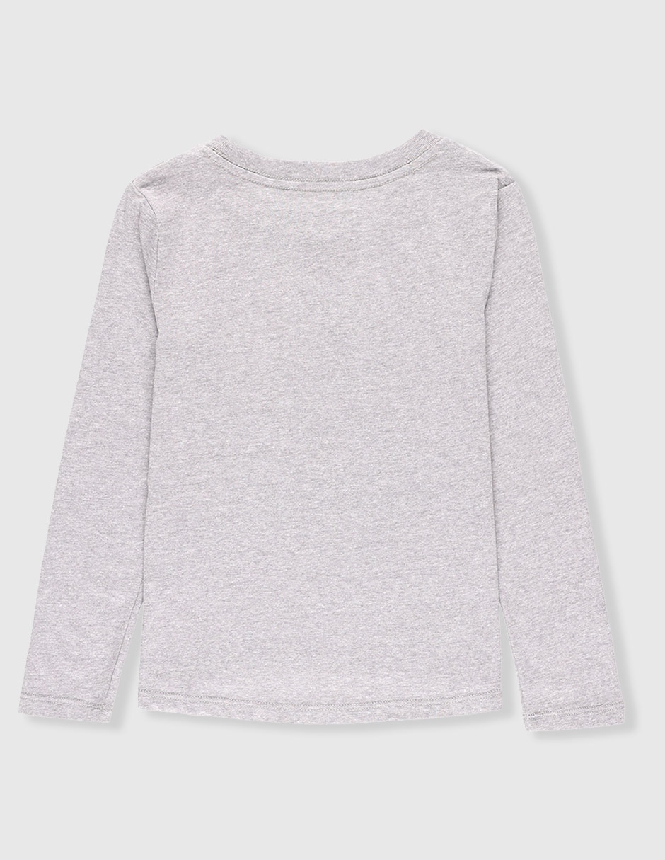 Playera Calvin Klein manga larga para niña