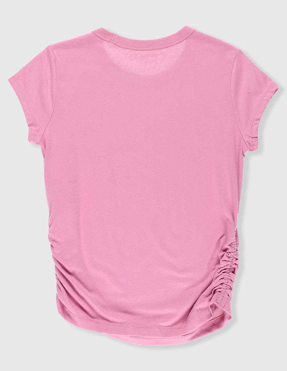 Playera manga corta para niña