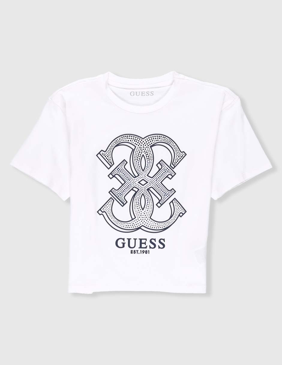 Playera manga corta para niña
