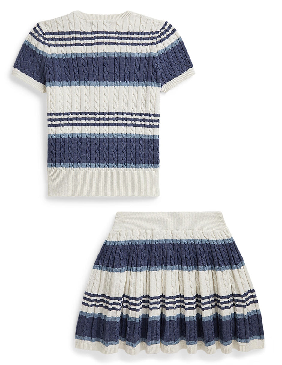 Conjunto de algodón para niña 3