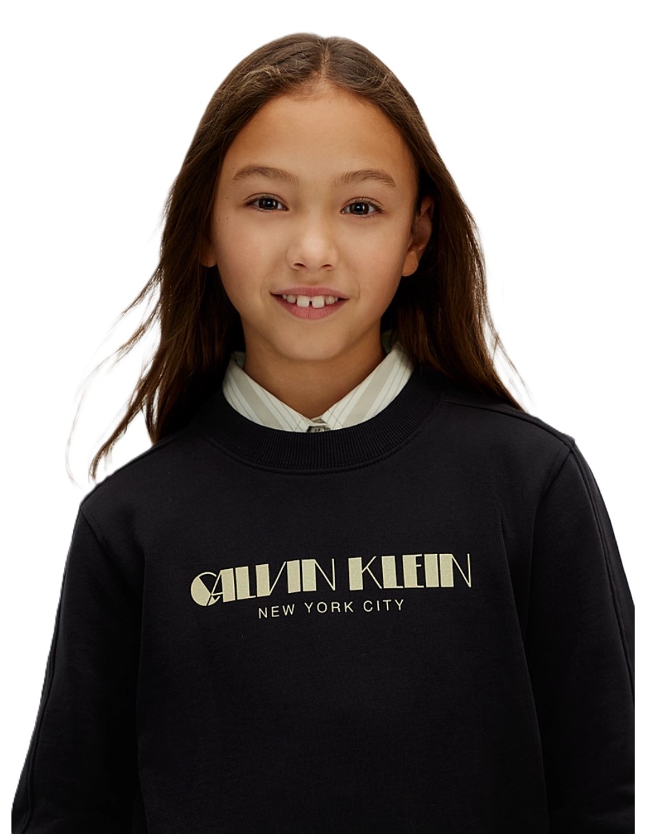 Sudadera Calvin Klein Jeans Girls para niña