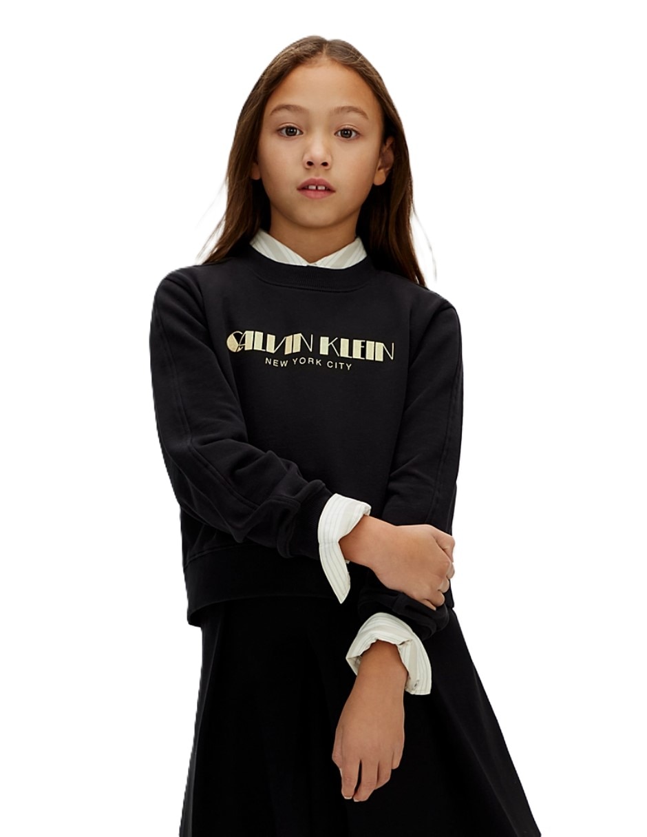 Sudadera Calvin Klein Jeans Girls para niña