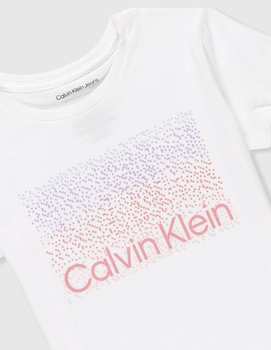 Playera Ck manga corta para niña