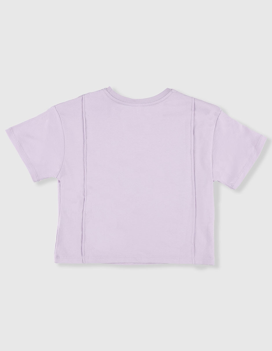 Playera Ck Jeans Girls manga corta para niña