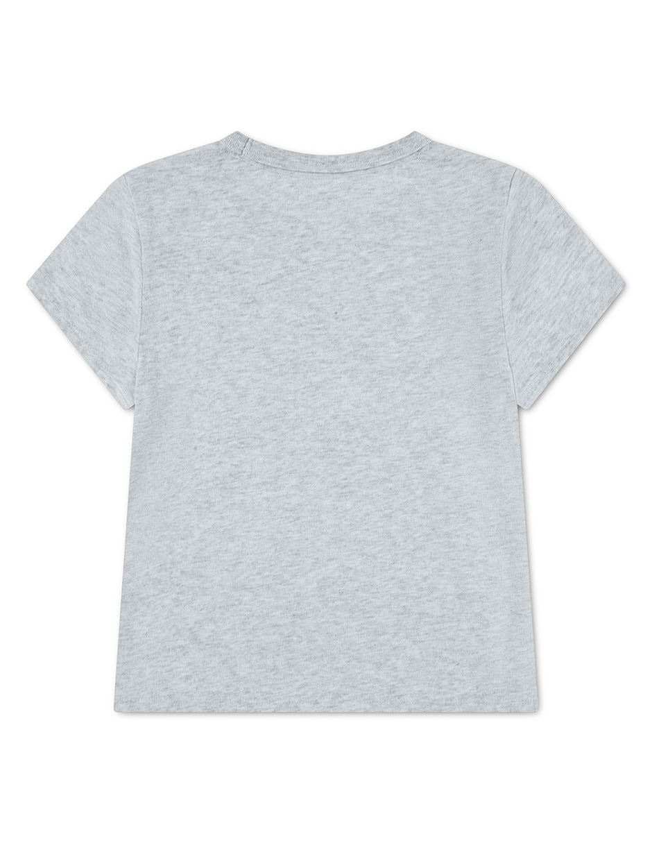 Playera manga corta para niña