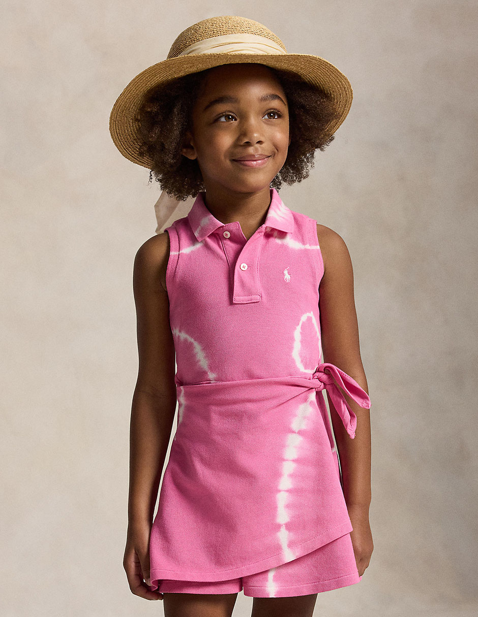 Vestido polo regular niña Vestido polo regular niña
