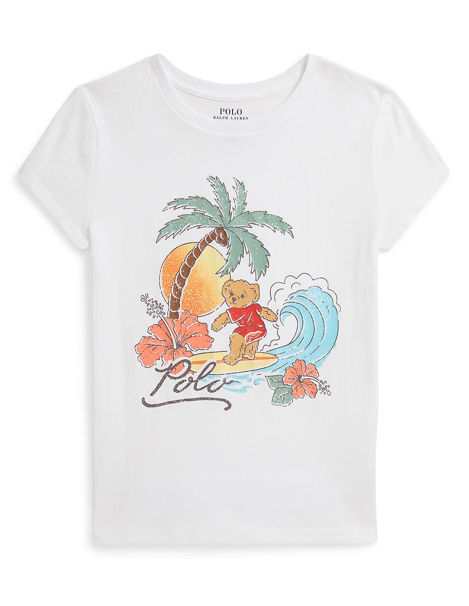 Playera manga corta para niña Playera manga corta para niña