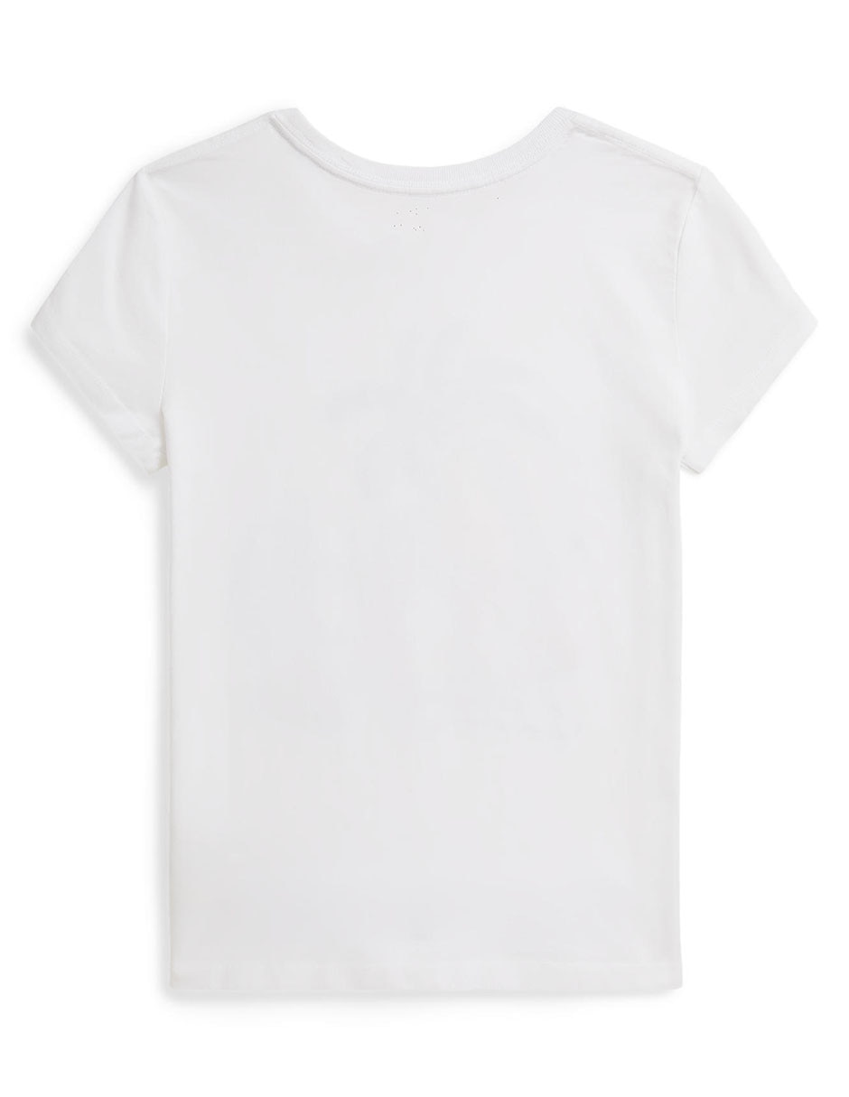 Playera manga corta para niña