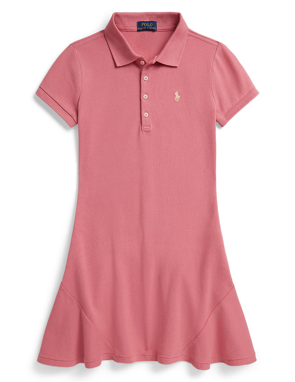 Vestido polo regular para niña Vestido polo regular para niña