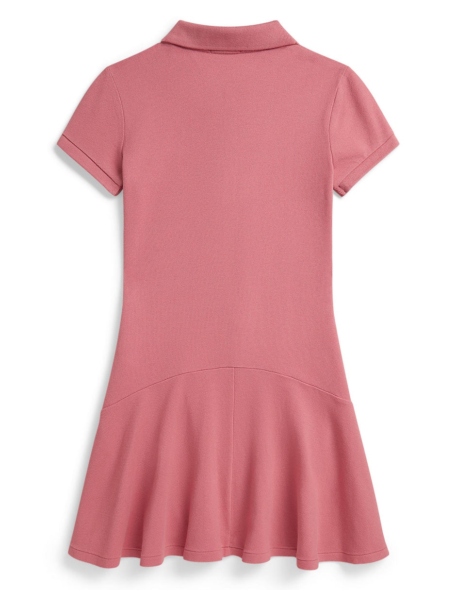 Vestido polo regular para niña 2