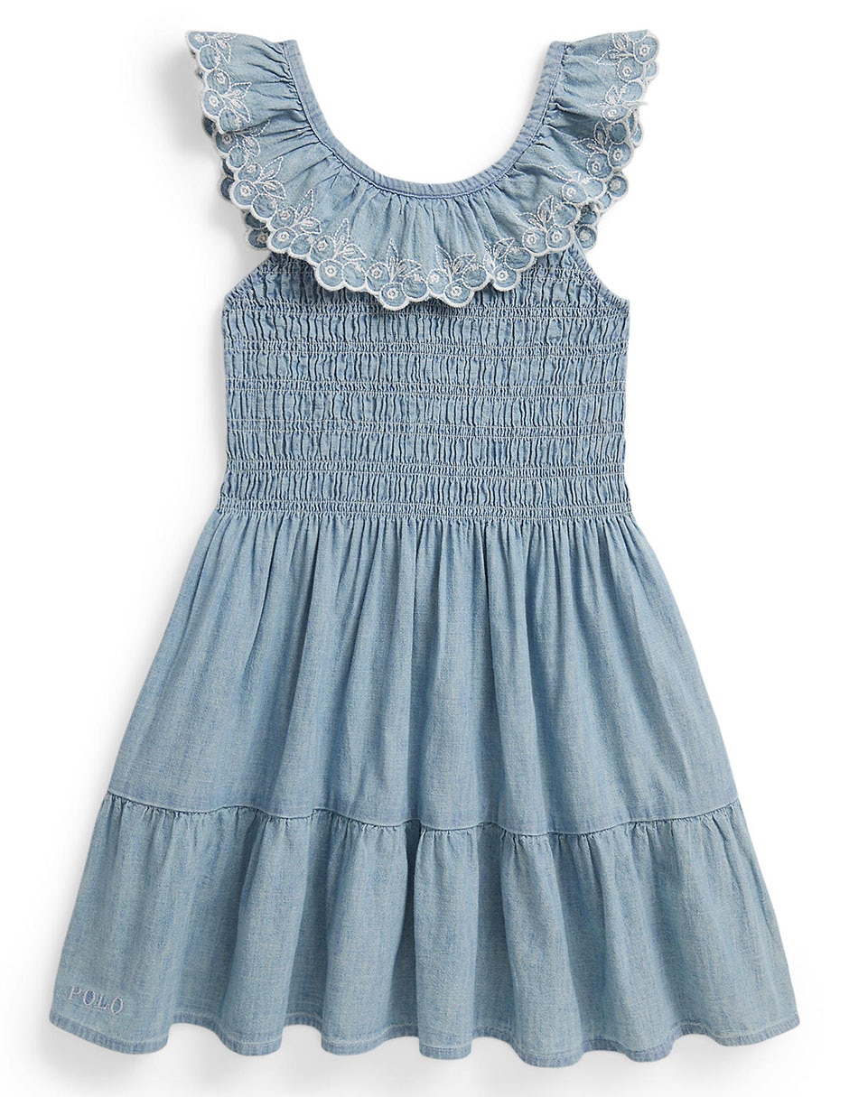 Vestido regular niña 4