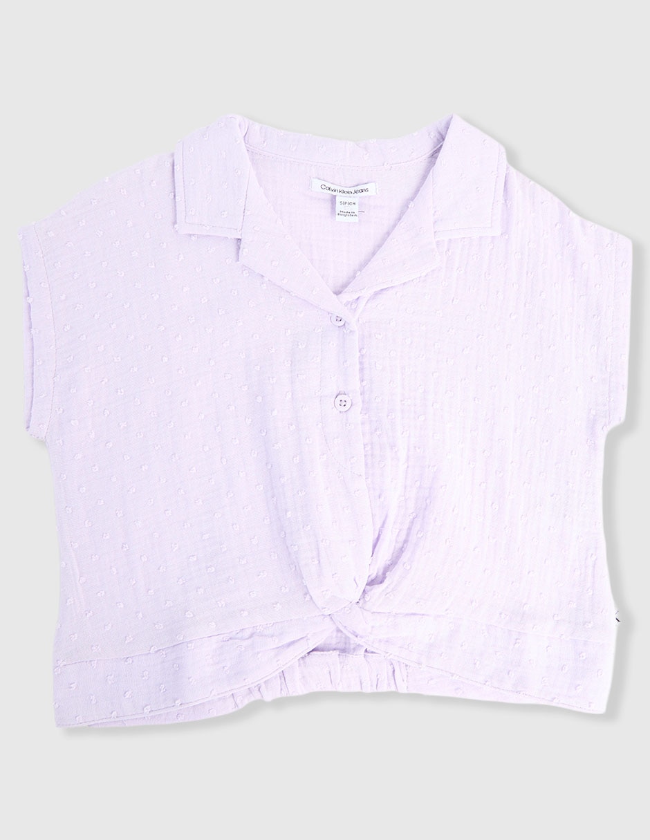 Blusa calvin klein infantil niña