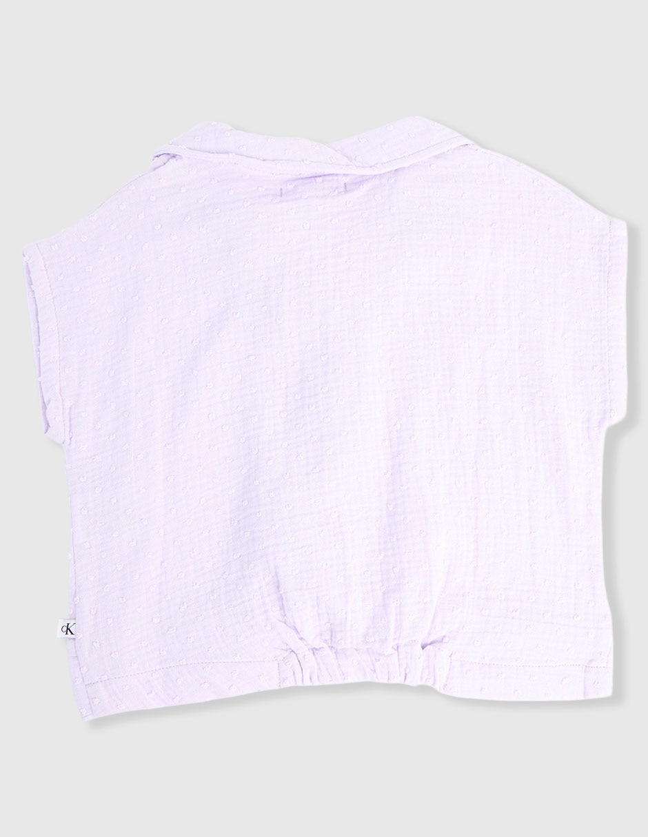 Blusa calvin klein infantil niña