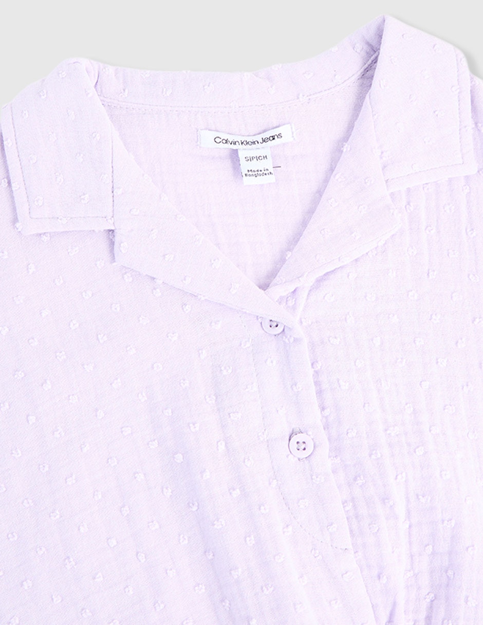 Blusa calvin klein infantil niña