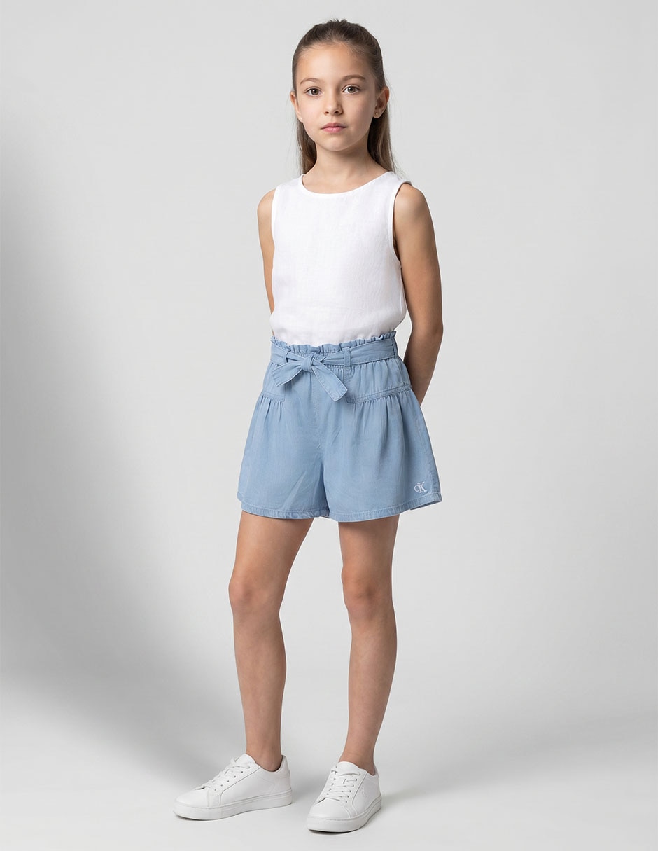 Short calvin klein jeans girls para niña