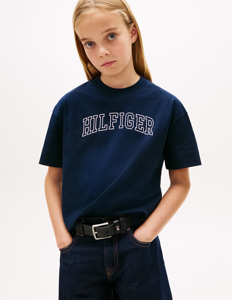 Playera manga corta para niña Playera manga corta para niña
