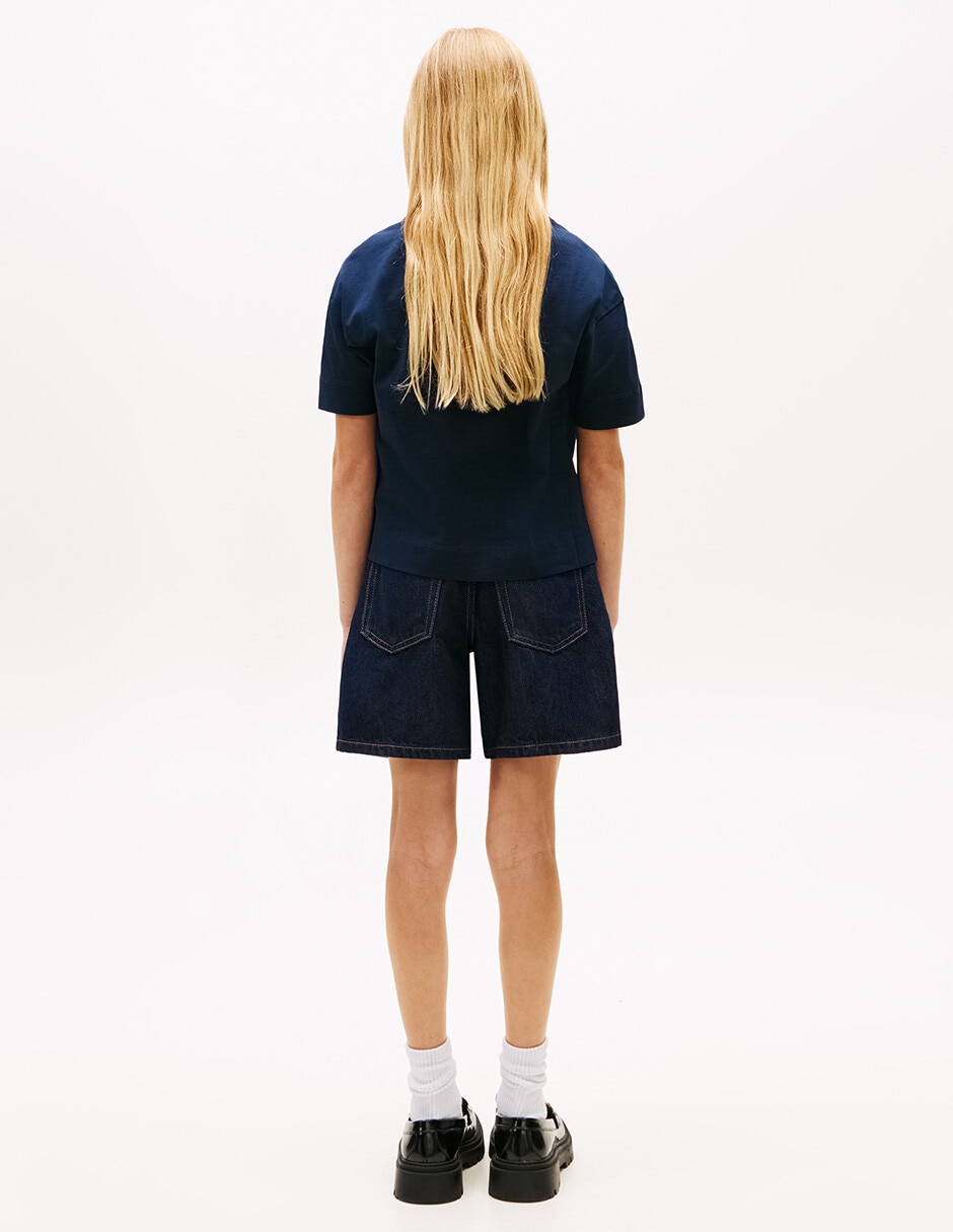 Playera manga corta para niña