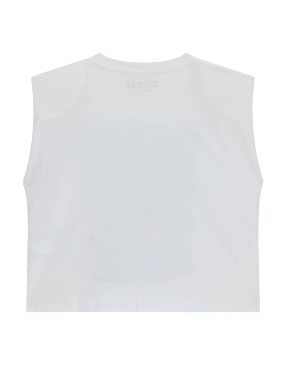 Playera Guess sin mangas para niña