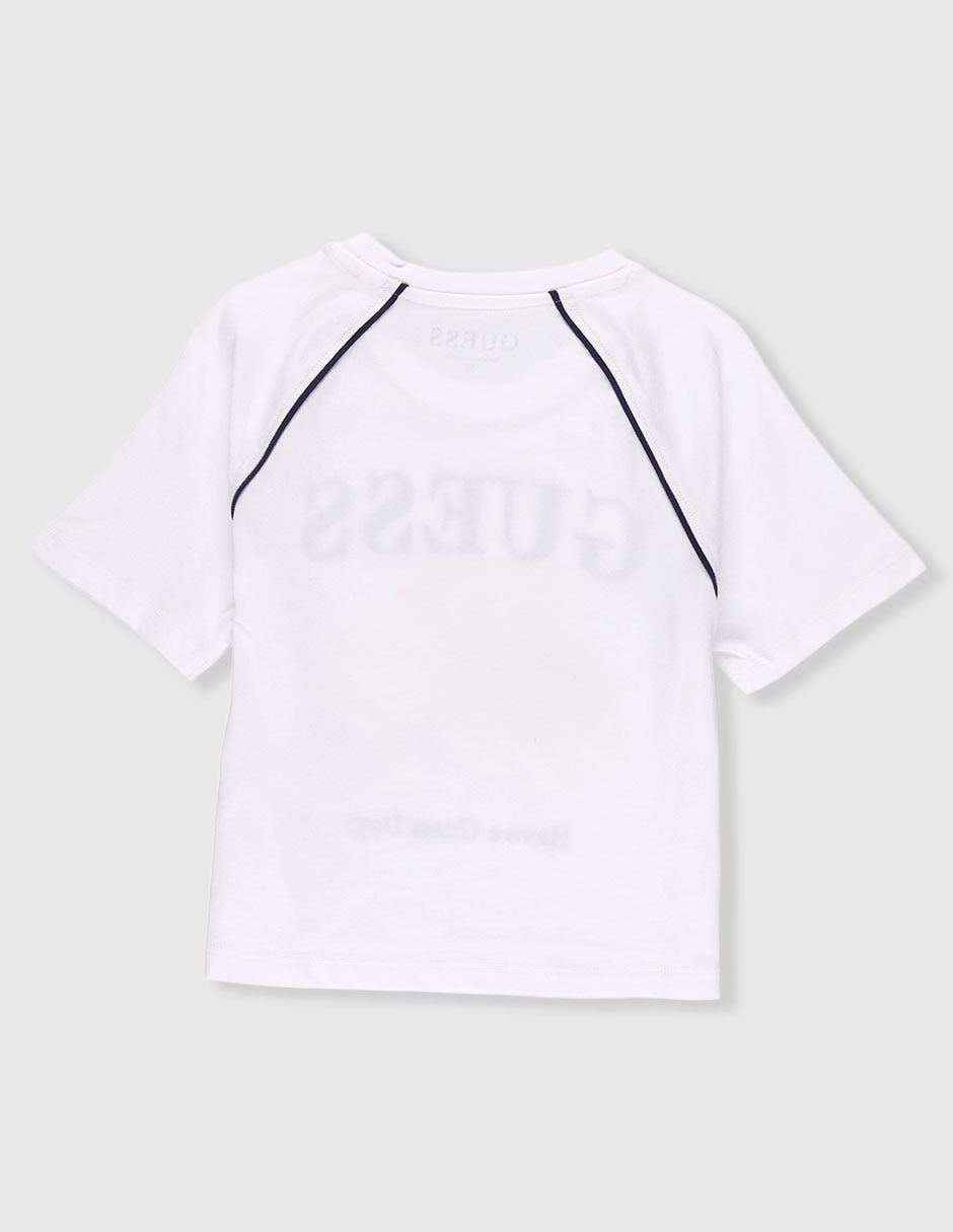 Playera manga corta para niña