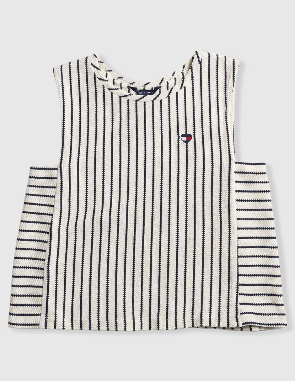 Playera manga corta para niña