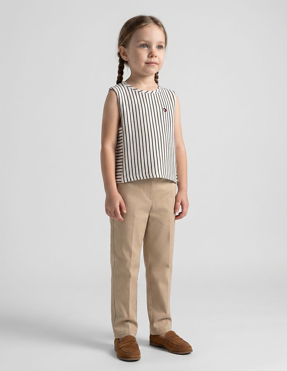 Playera regular para niña