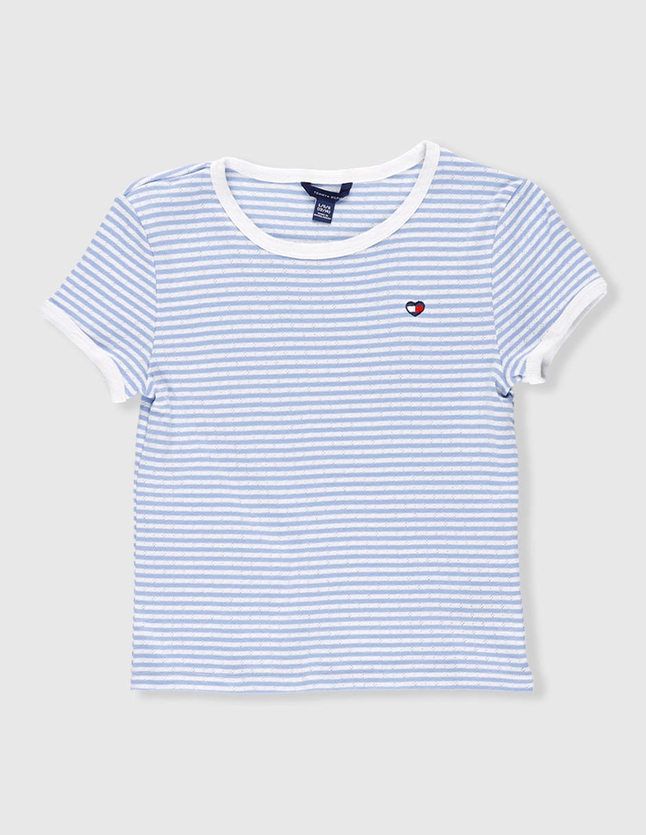 Playera manga corta para niña