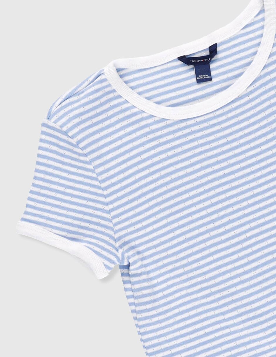 Playera manga corta para niña