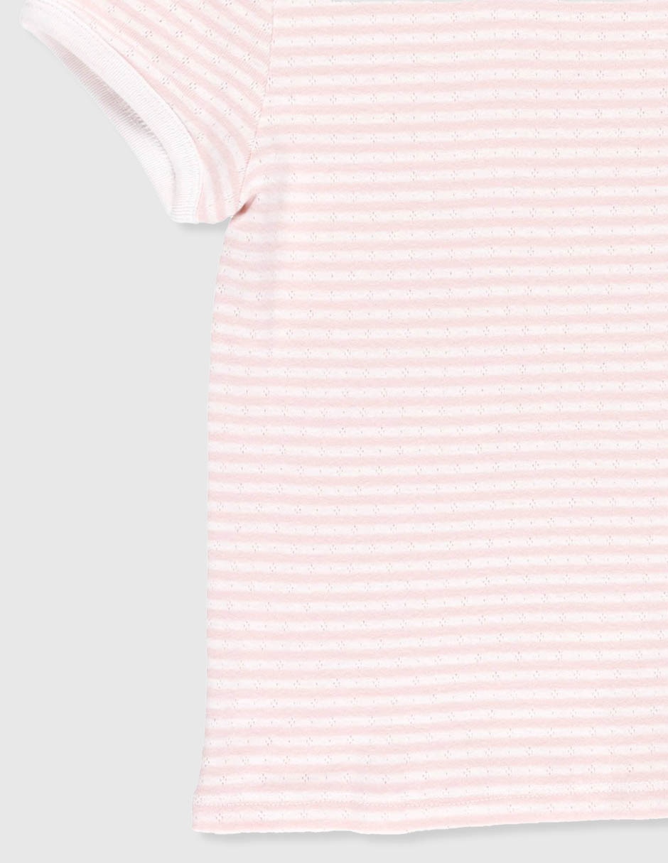 Playera tommy hilfiger manga corta para niña