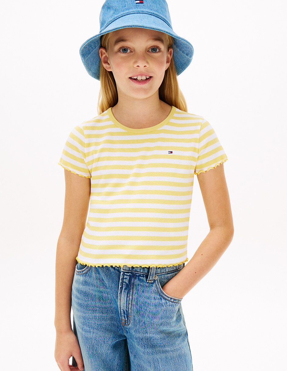 Playera manga corta para niña Playera manga corta para niña