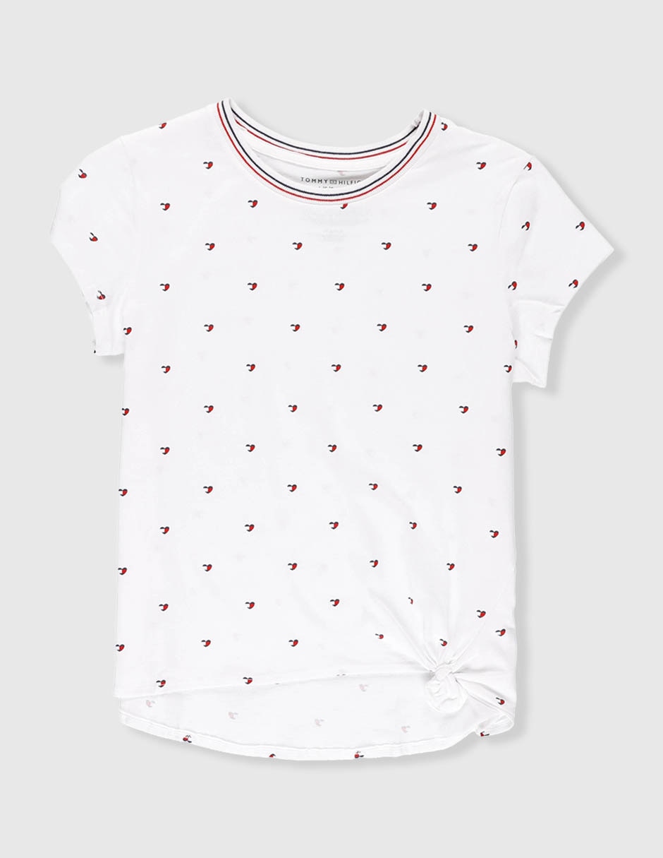Playera hilfiger manga corta para niña