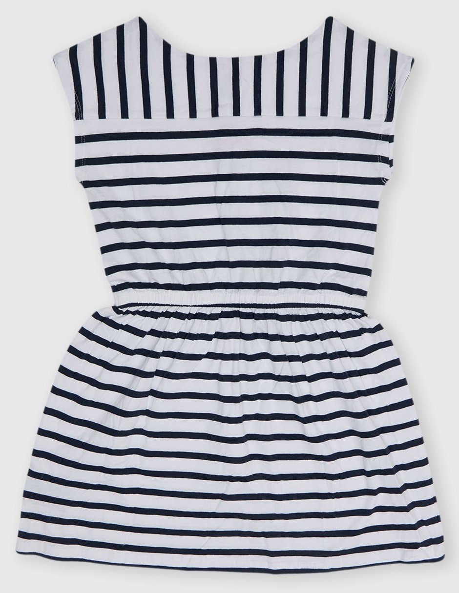 Vestido tommy hilfiger manga regular para niña