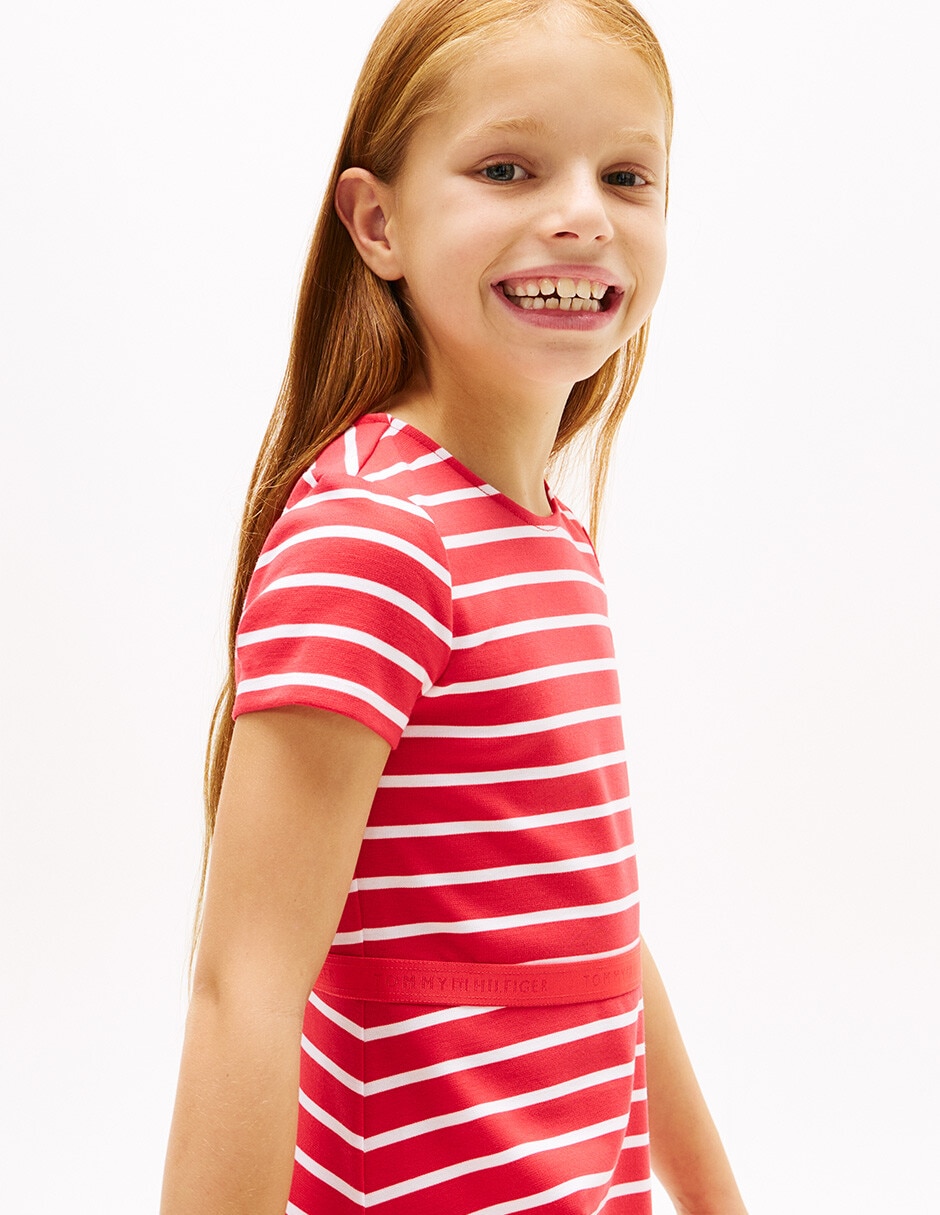 Vestido Hilfiger manga corta para niña 2