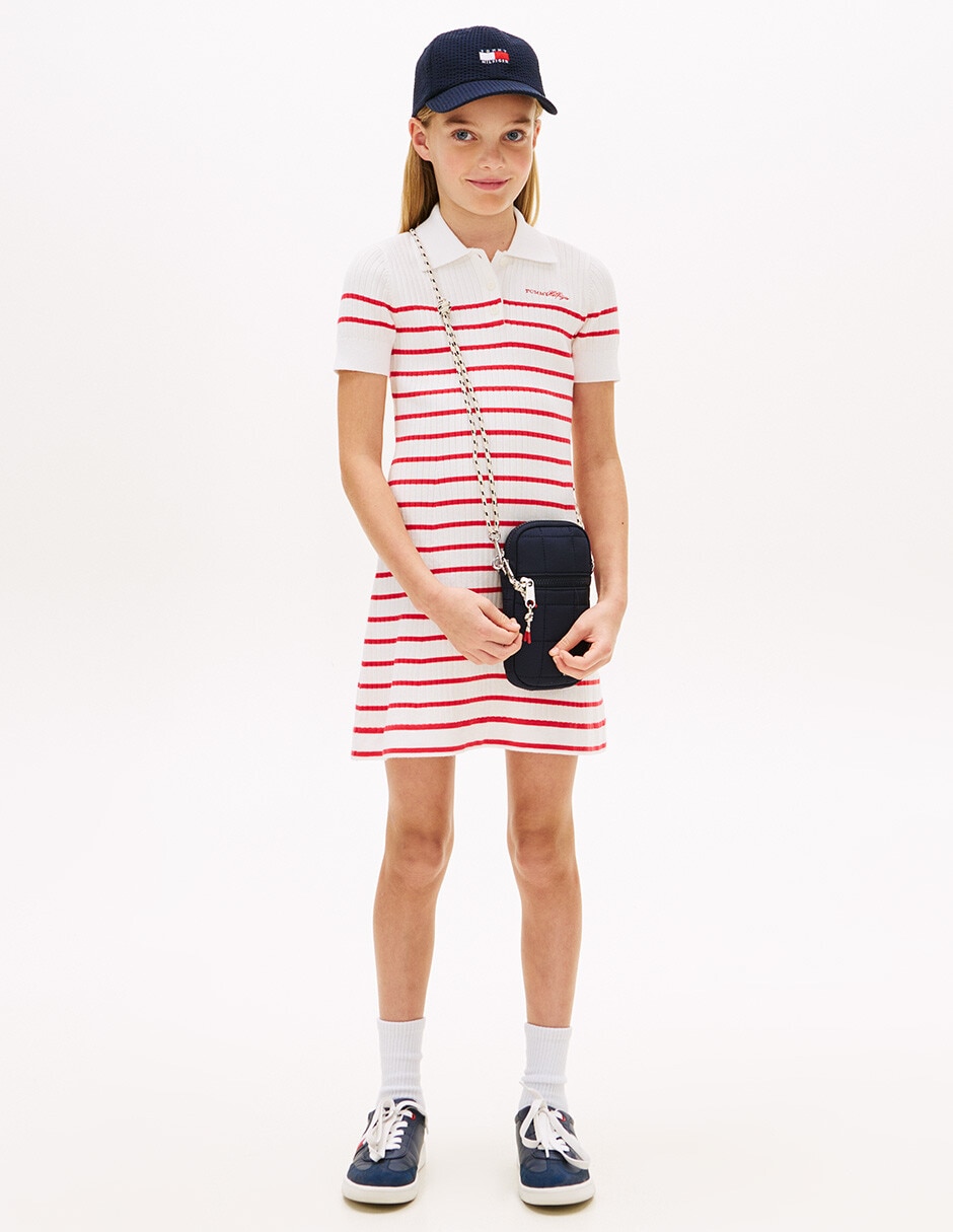 Vestido Hilfiger manga corta para niña Vestido Hilfiger manga corta para niña