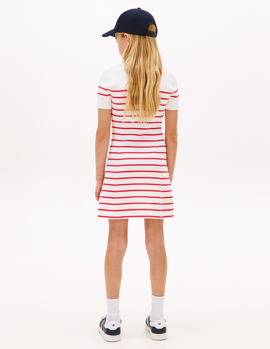 Vestido Hilfiger manga corta para niña 2