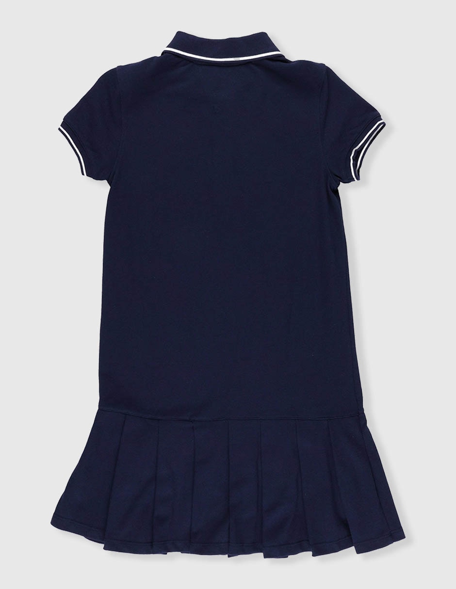 Vestido tommy hilfiger manga regular para niña
