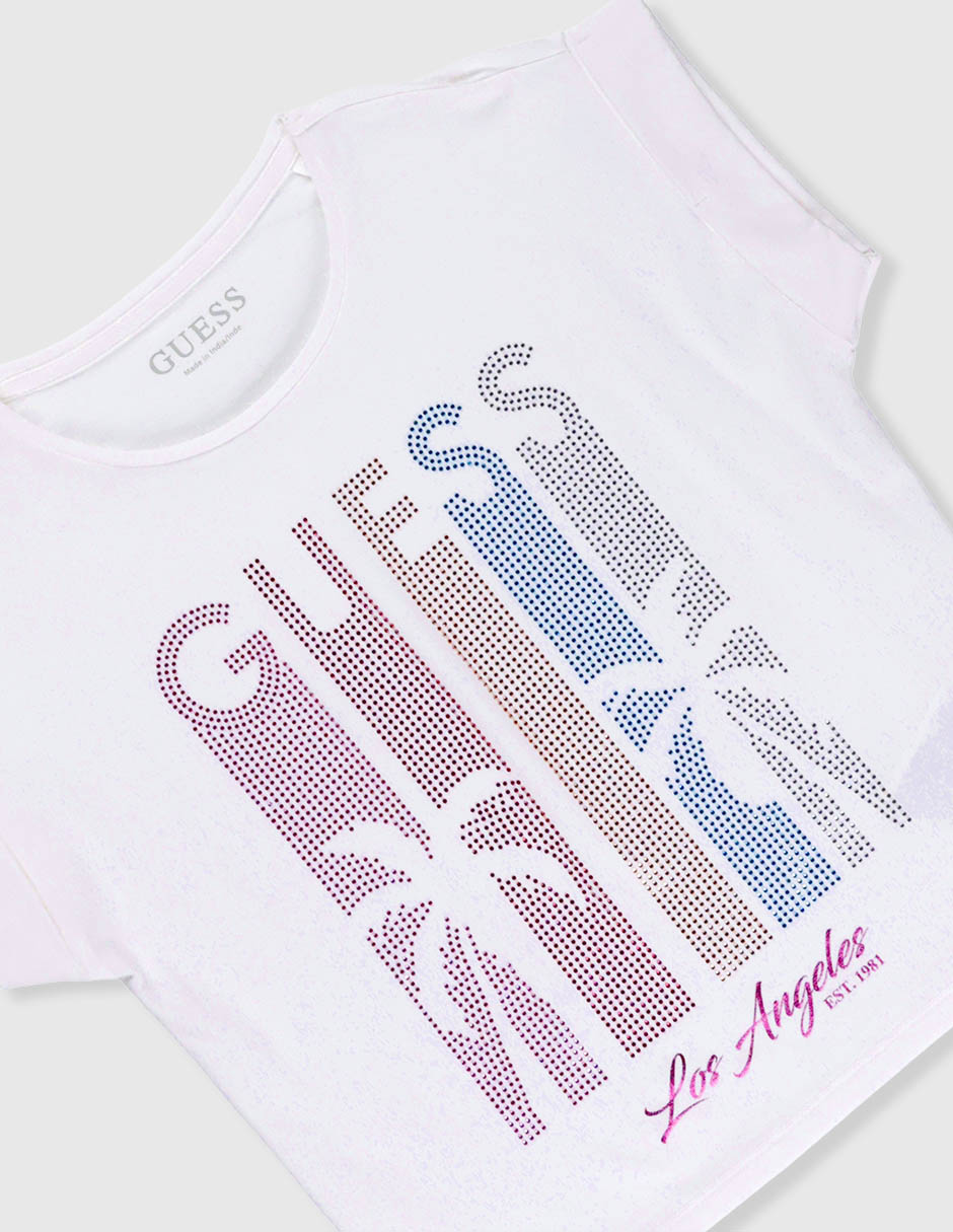 Playera guess infantil niña