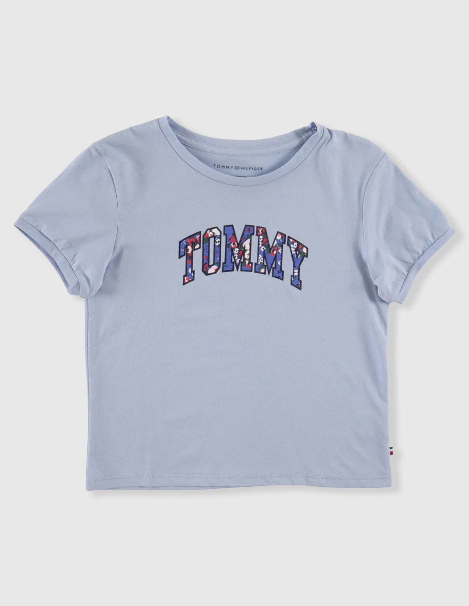 Playera manga corta para niña