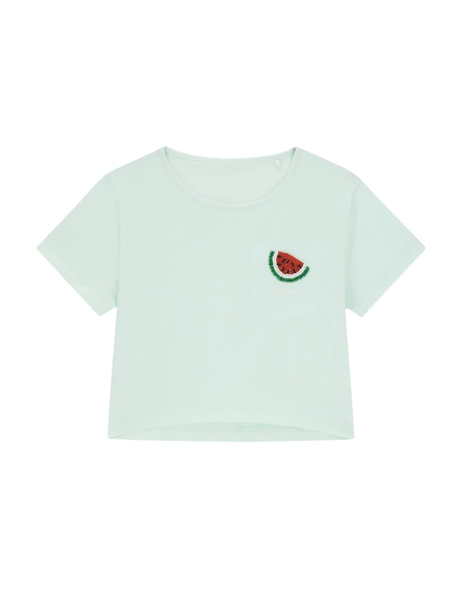 Playera manga corta para niña Playera manga corta para niña