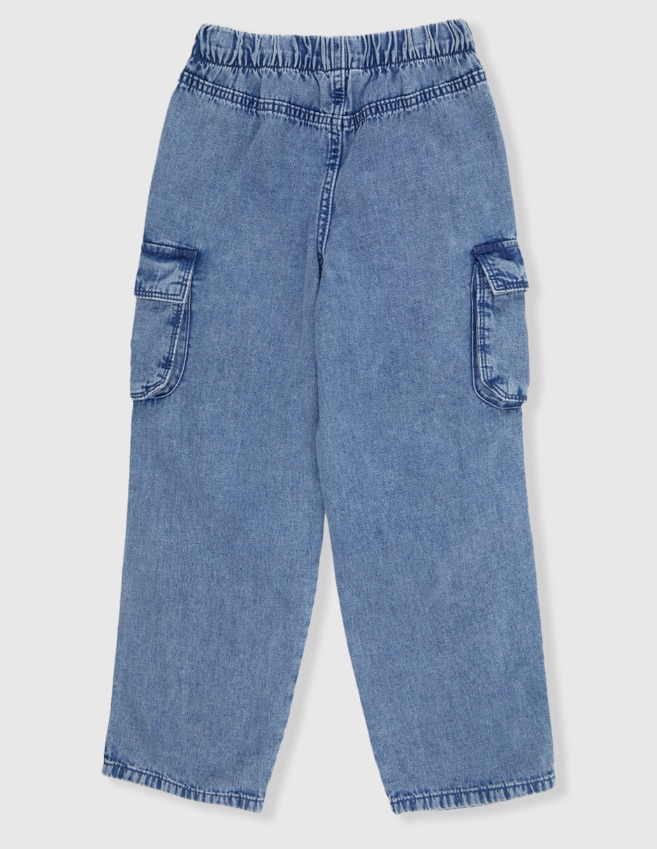 Jeans relajado para niña