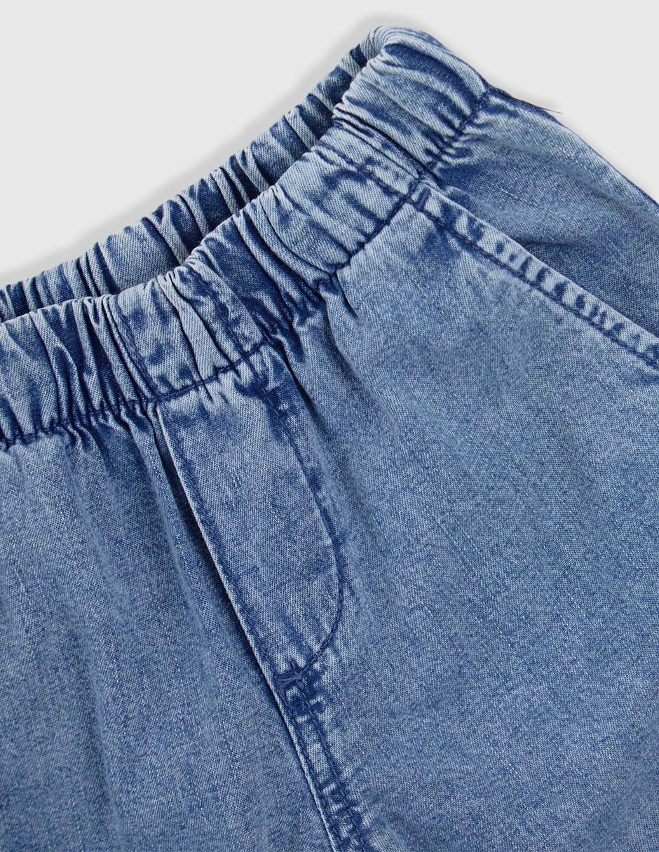 Jeans relajado para niña