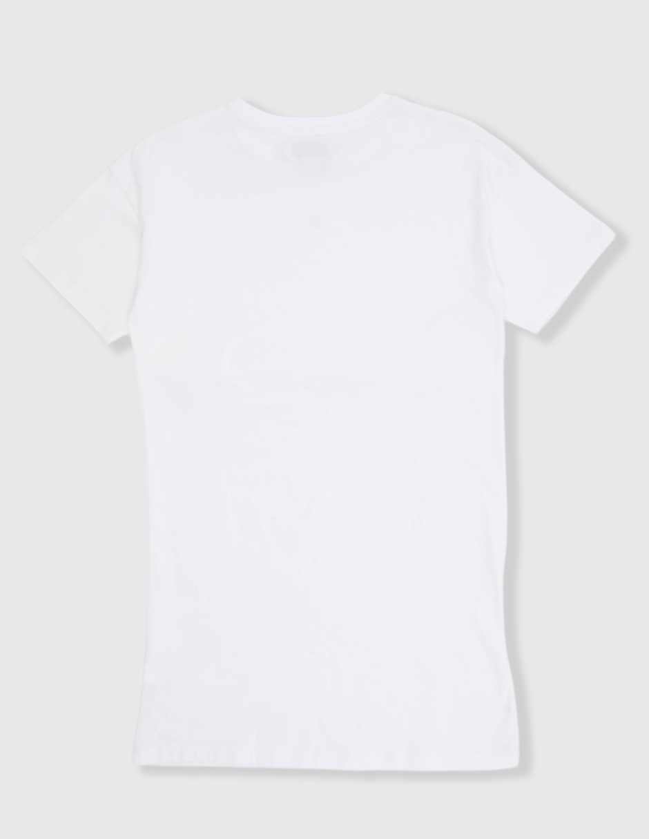 Vestido calvin klein vestido camisero ck blanco manga corta infantil niña